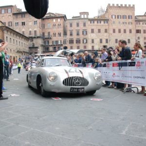 Mille Miglia in a Mercedes-Benz