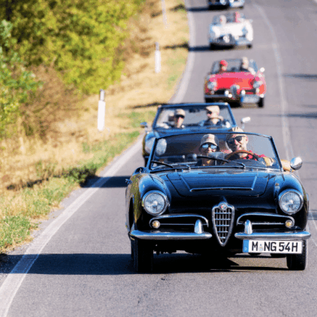 Alfa Romeo: Mille Miglia Start in Brescia